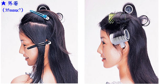 美发:DIY靓丽卷发 打败林志玲式